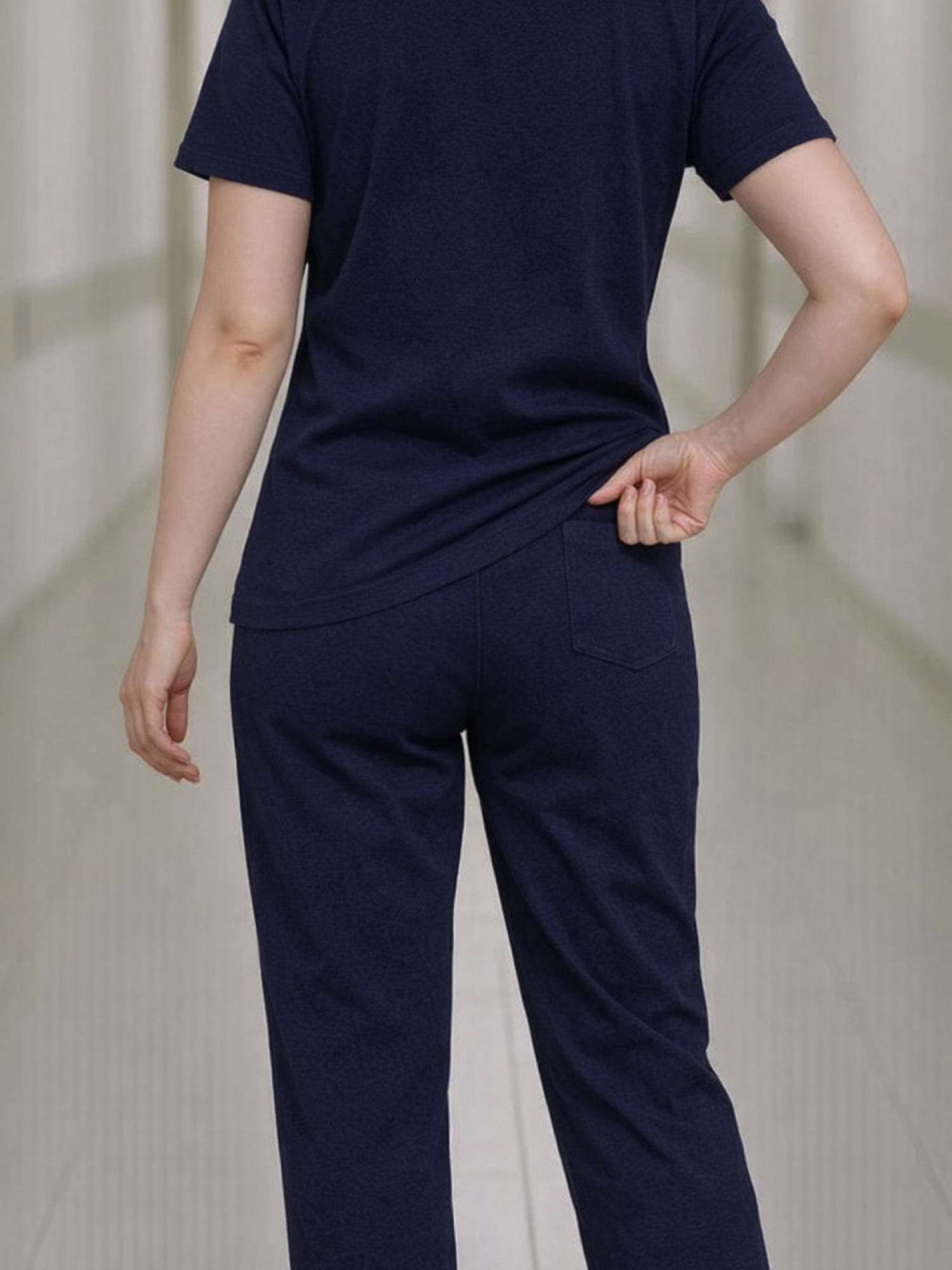 Костюм Lycra Dr.Greys с вышивкой NEW Темно-синий (Lazivert) XXL